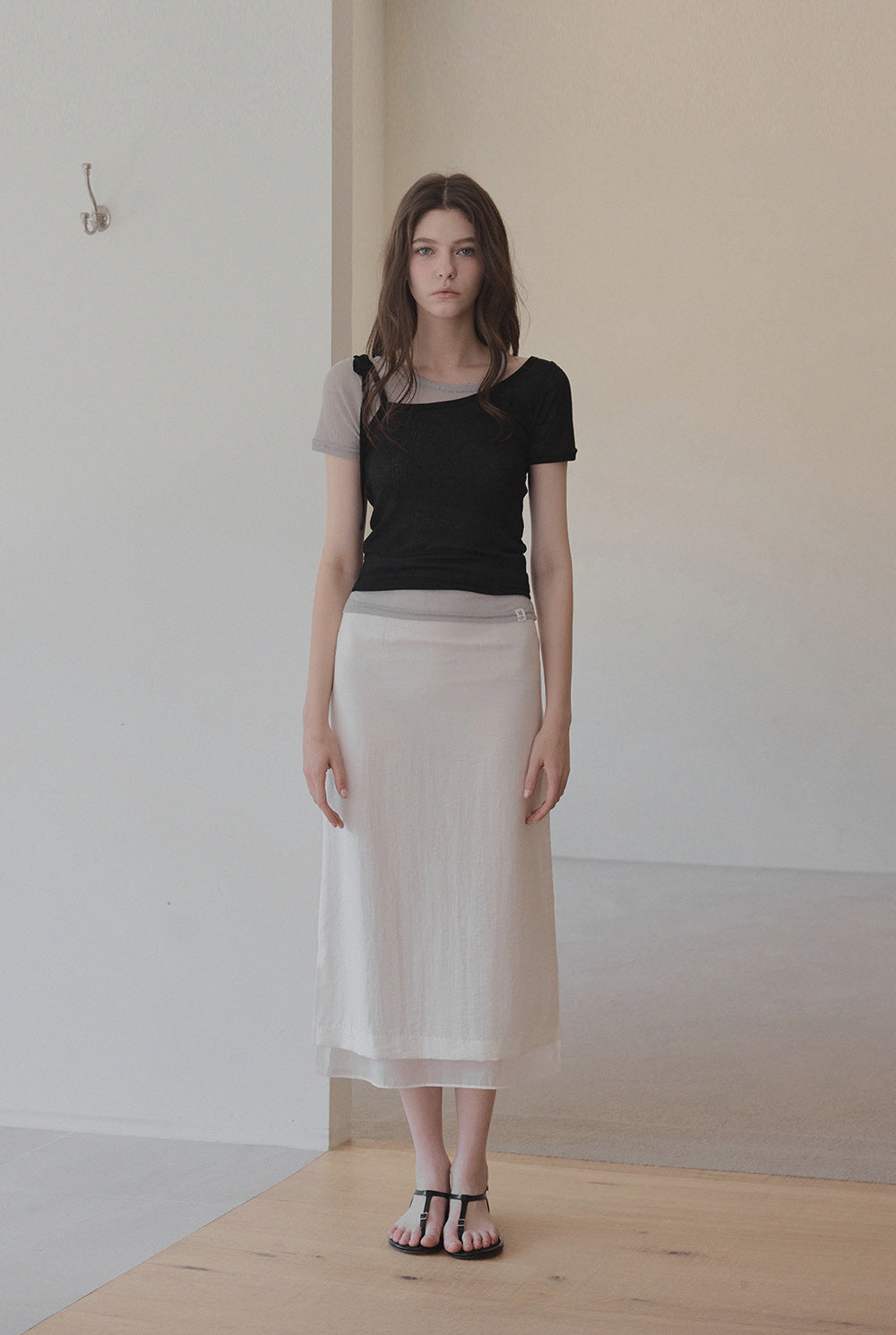 Winb Layered Effect Colourblock T-Shirt