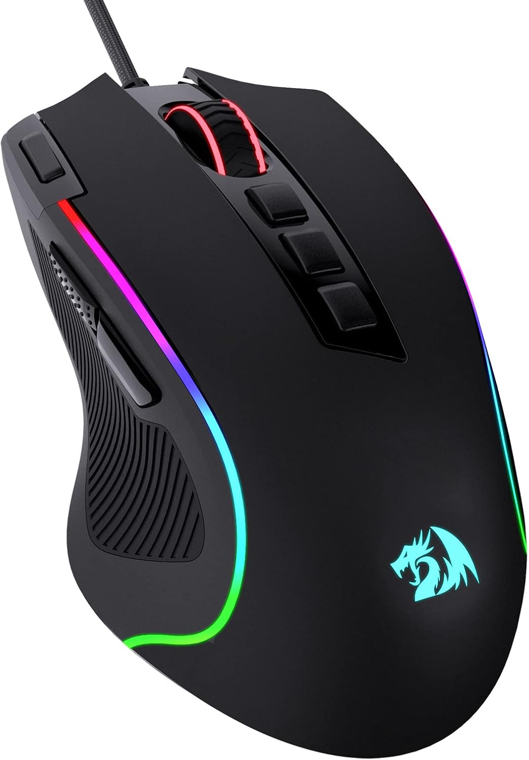 Redragon M612 Predator RGB Wired Gaming Mouse 8000 DPI, 11 Programmable Buttons, 5 Backlight Modes