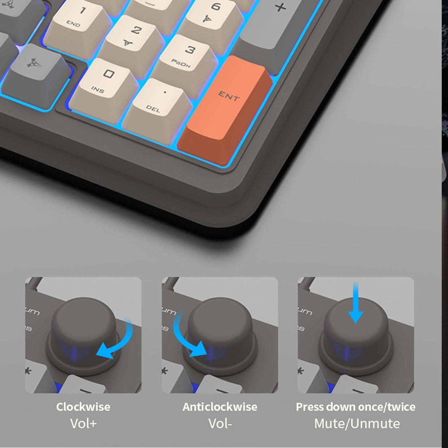 Wired Mechanical Gaming Keyboard Maijia K82, 94 Keys, Backlit Luminous Design