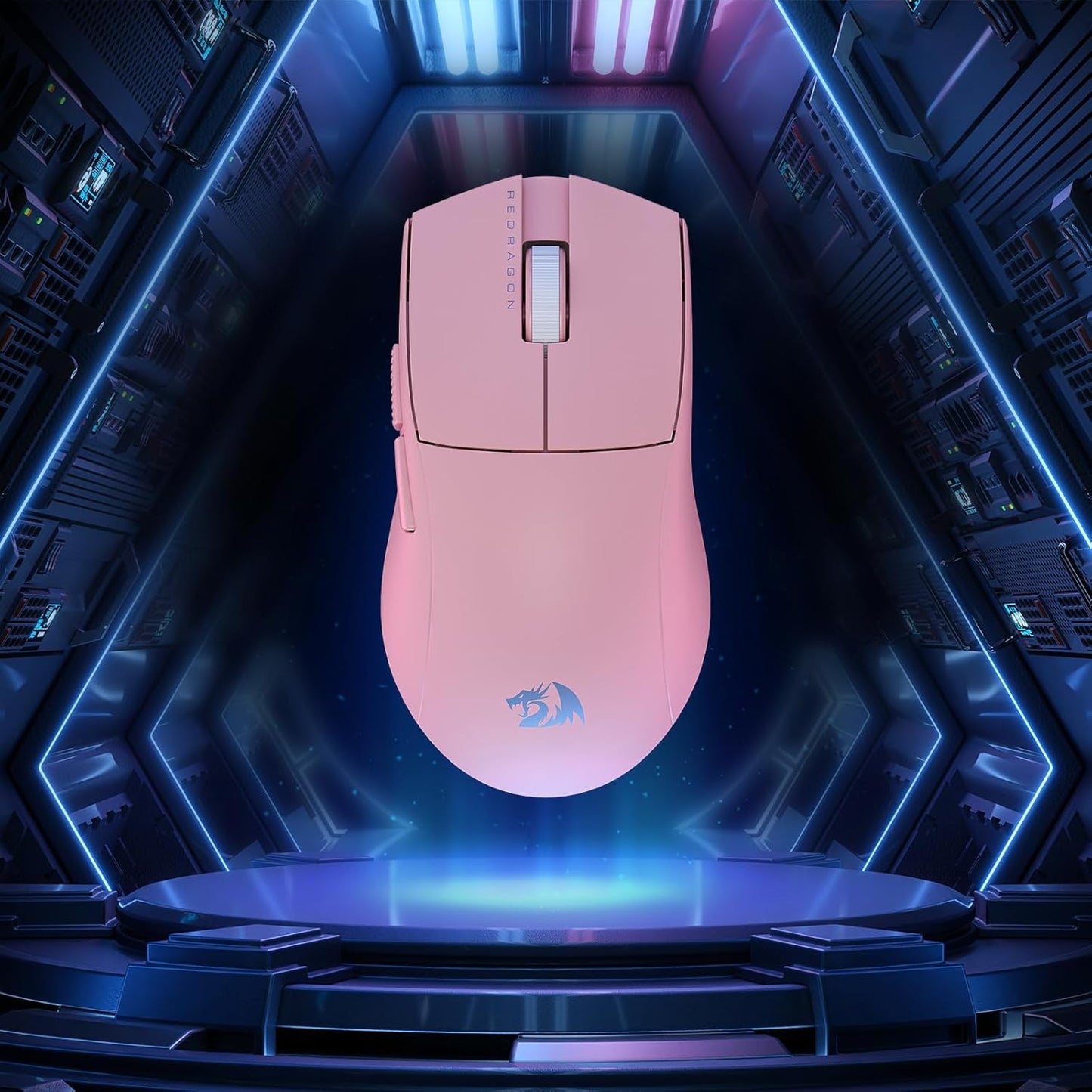 Redragon M724 Wired Ultra-Light Gaming Mouse – 42g, 12400 DPI, 5 Programmable Buttons