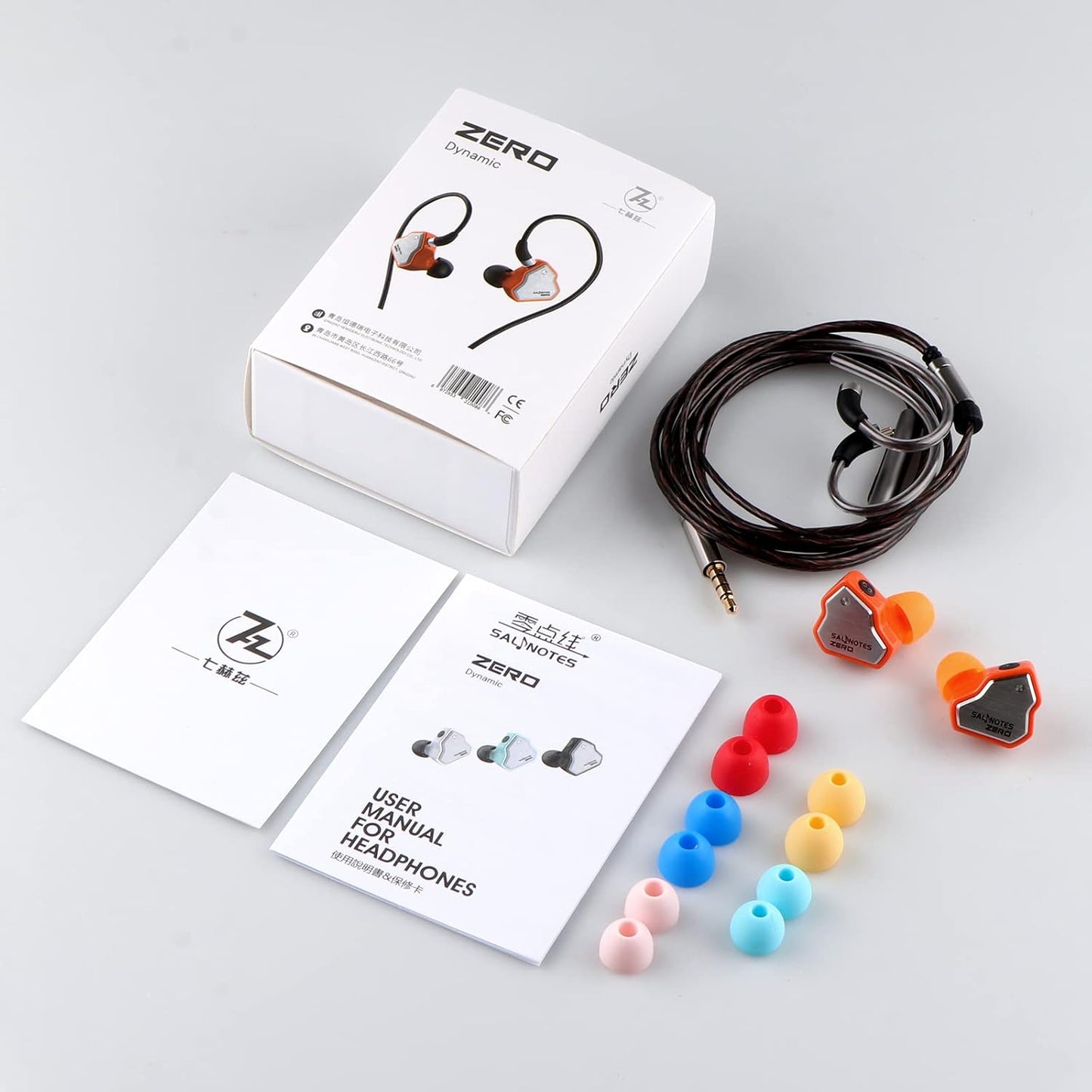 Linsoul 7HZ Salnotes Zero – HiFi In-Ear Earphones with 10mm Dynamic Drivers