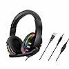 GAMEPRO LED Gaming Headphones with In-Line Mic & Volume Wheel Multi-Platform Compatible