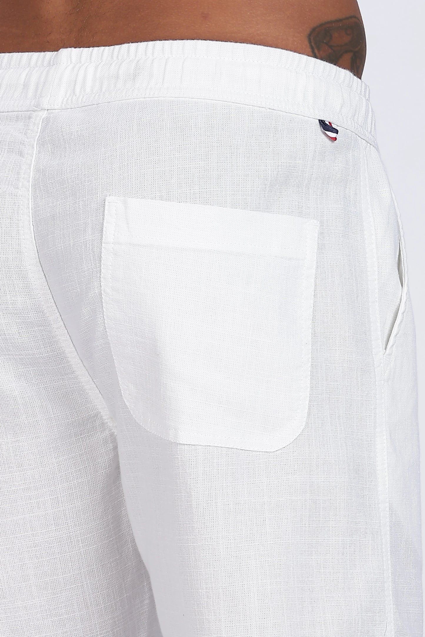 White 100% Linen Trousers Premium Quality & Minimal Style