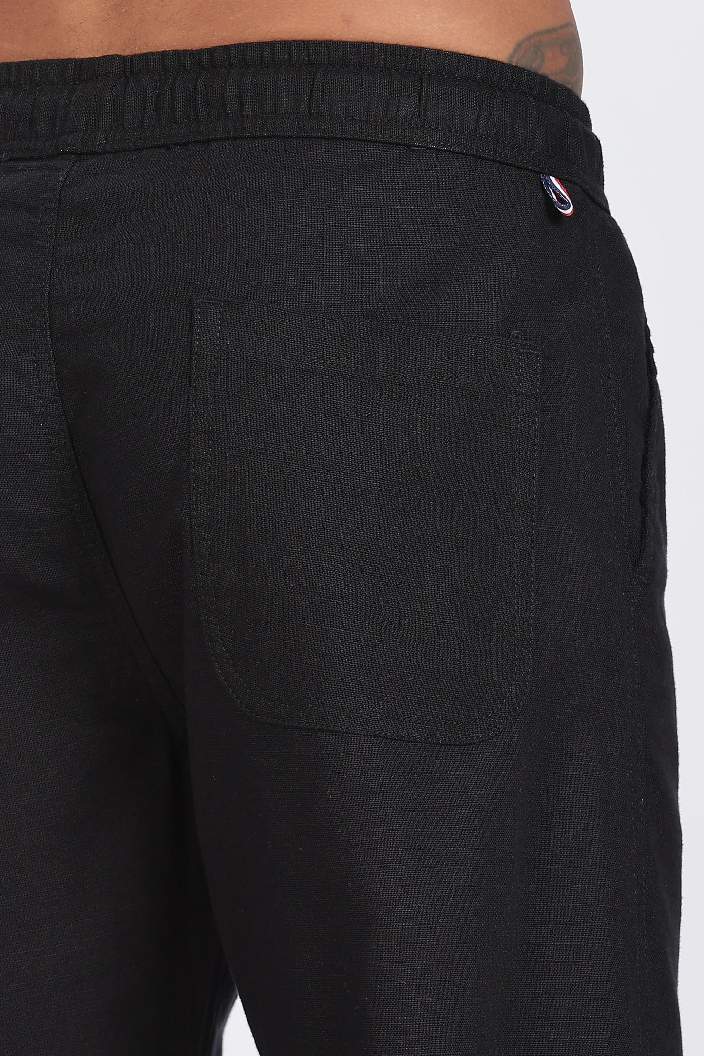 Black Linen Trousers 100% Linen, Minimal & Timeless Style