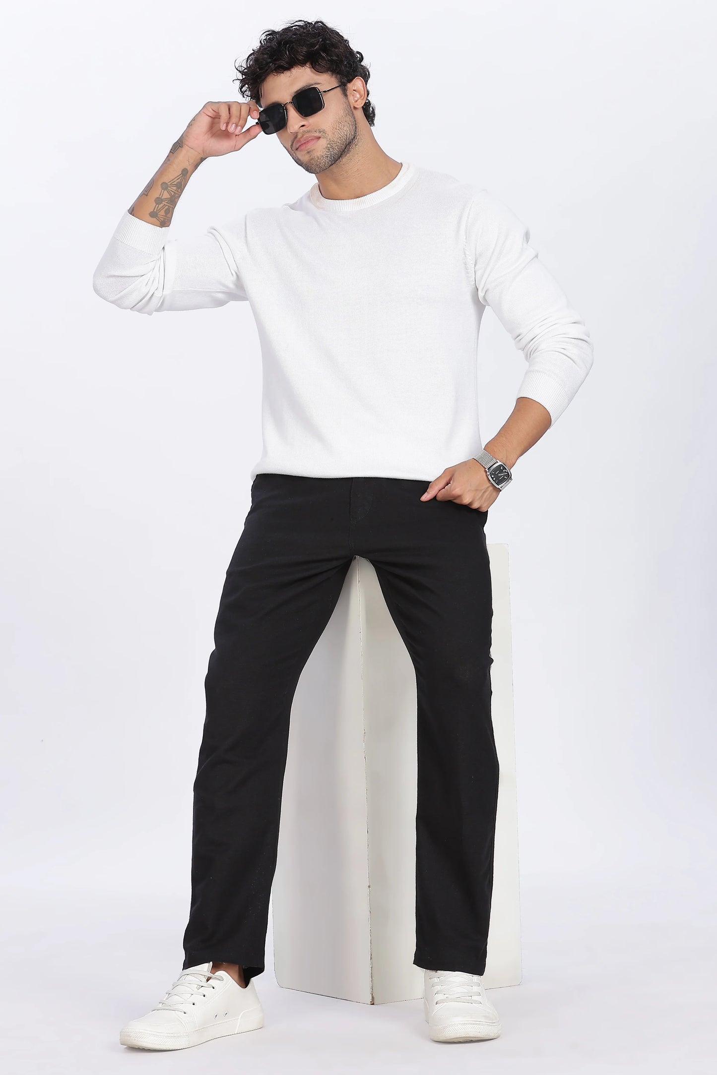 Black Linen Trousers 100% Linen, Minimal & Timeless Style