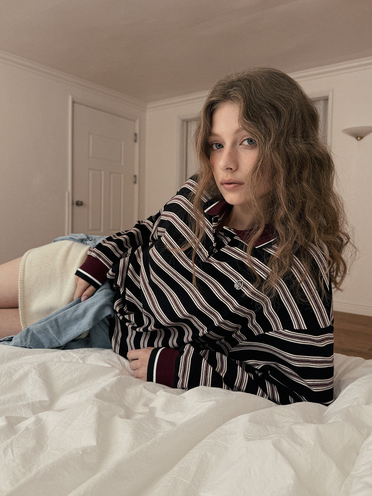 Julen Rugby Collar Long Sleeve T-shirt