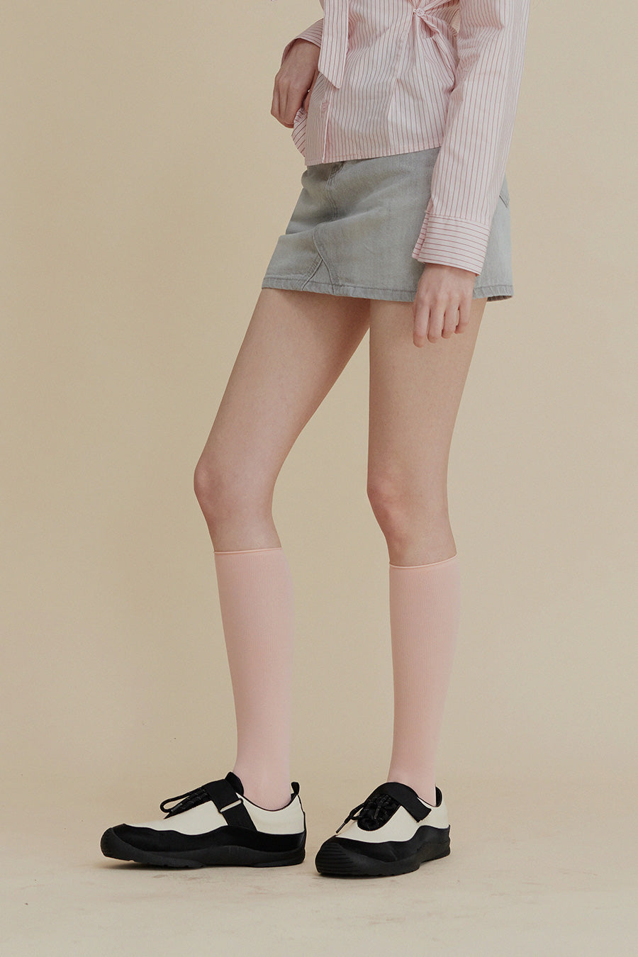Poco Washed Denim Mini Skirt