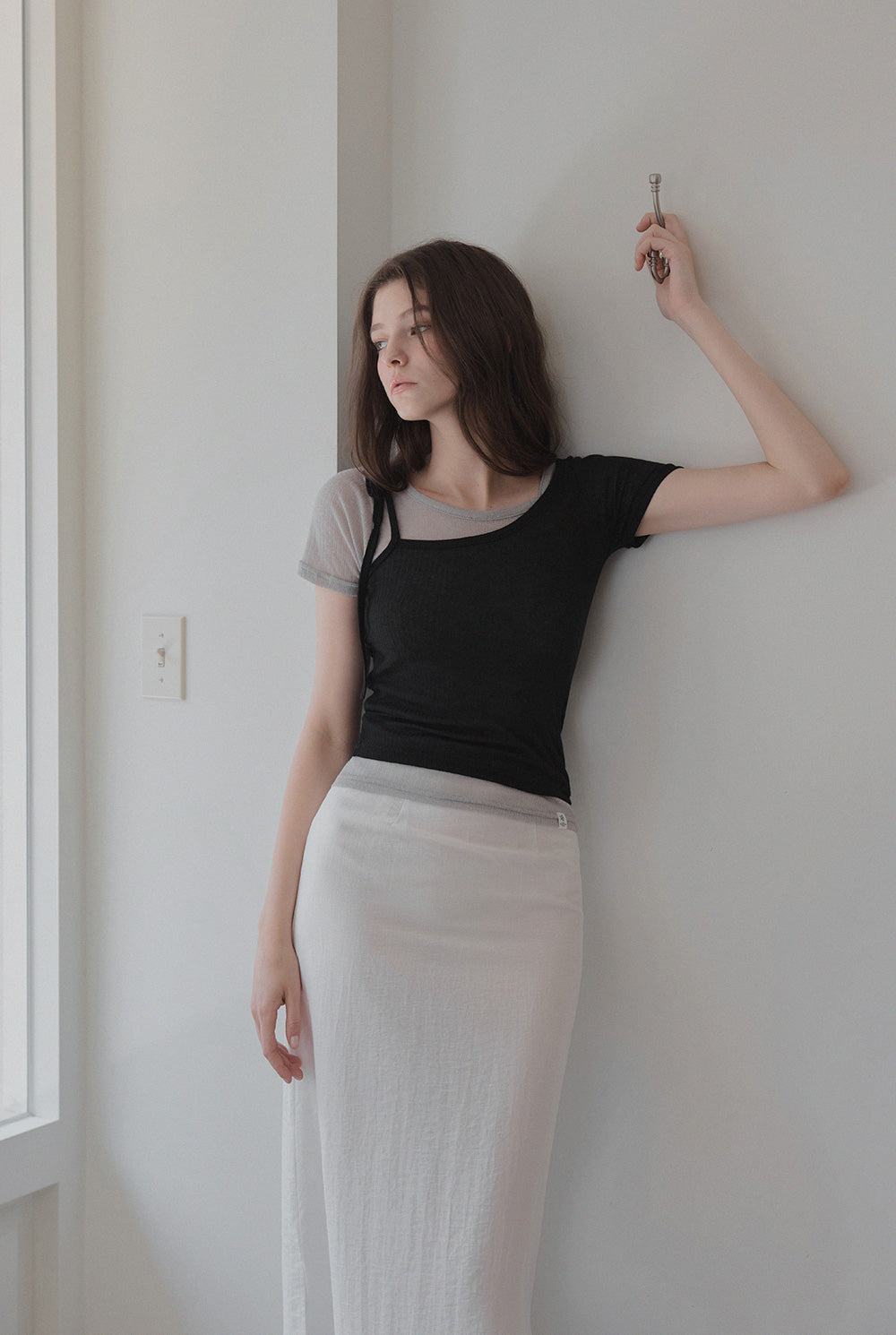 Winb Layered Effect Colourblock T-Shirt