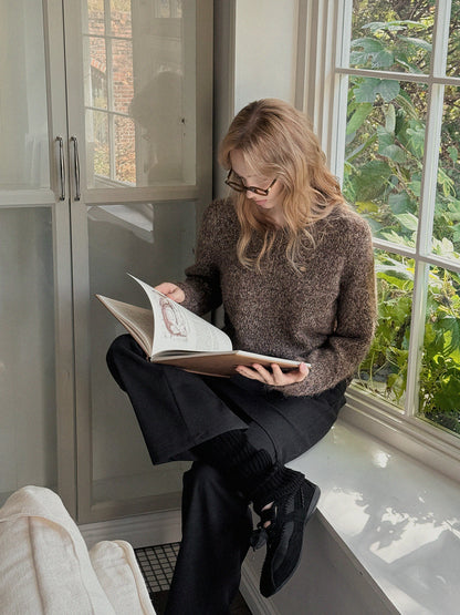 Dupe Mixed Loose-Fit Knit