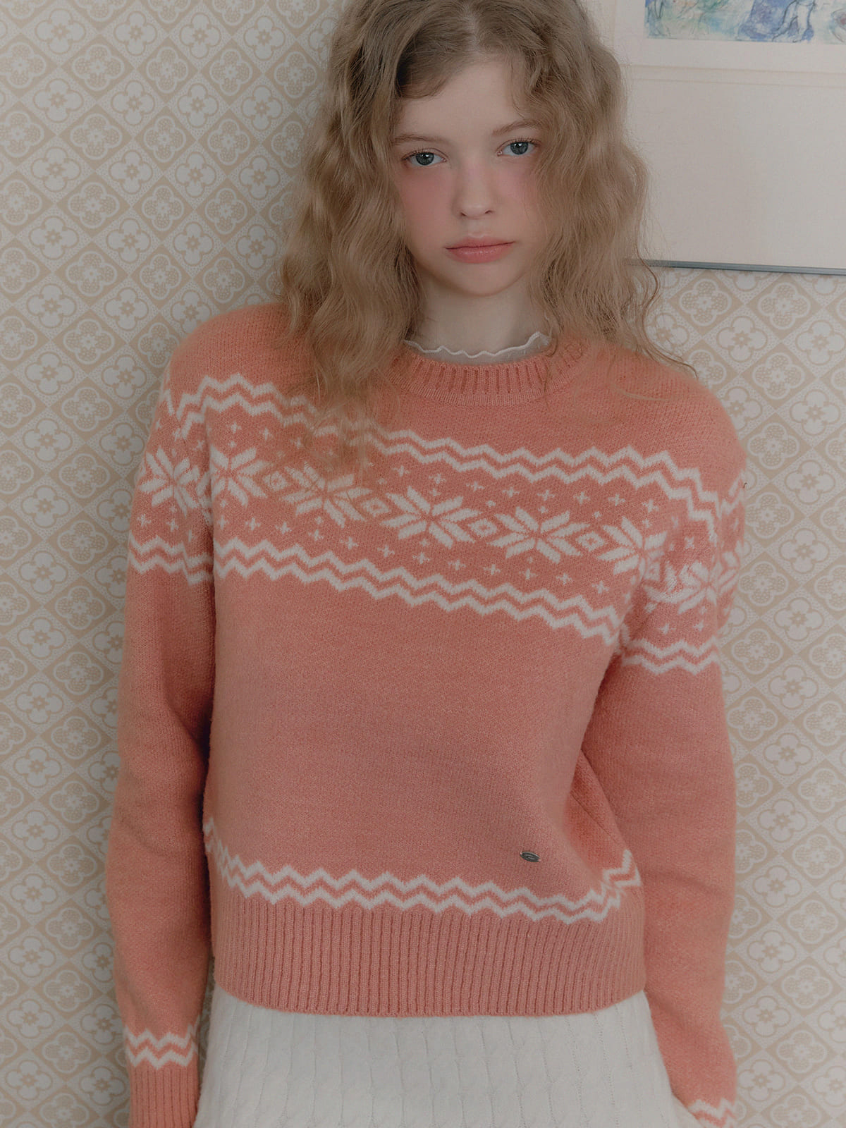 Bemon Snowflake Round Knit