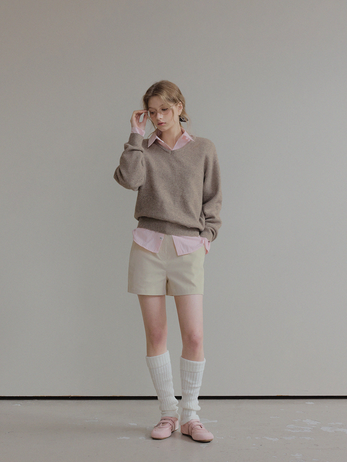 Hughes Stripe Cuffs Long-Sleeve Shirt