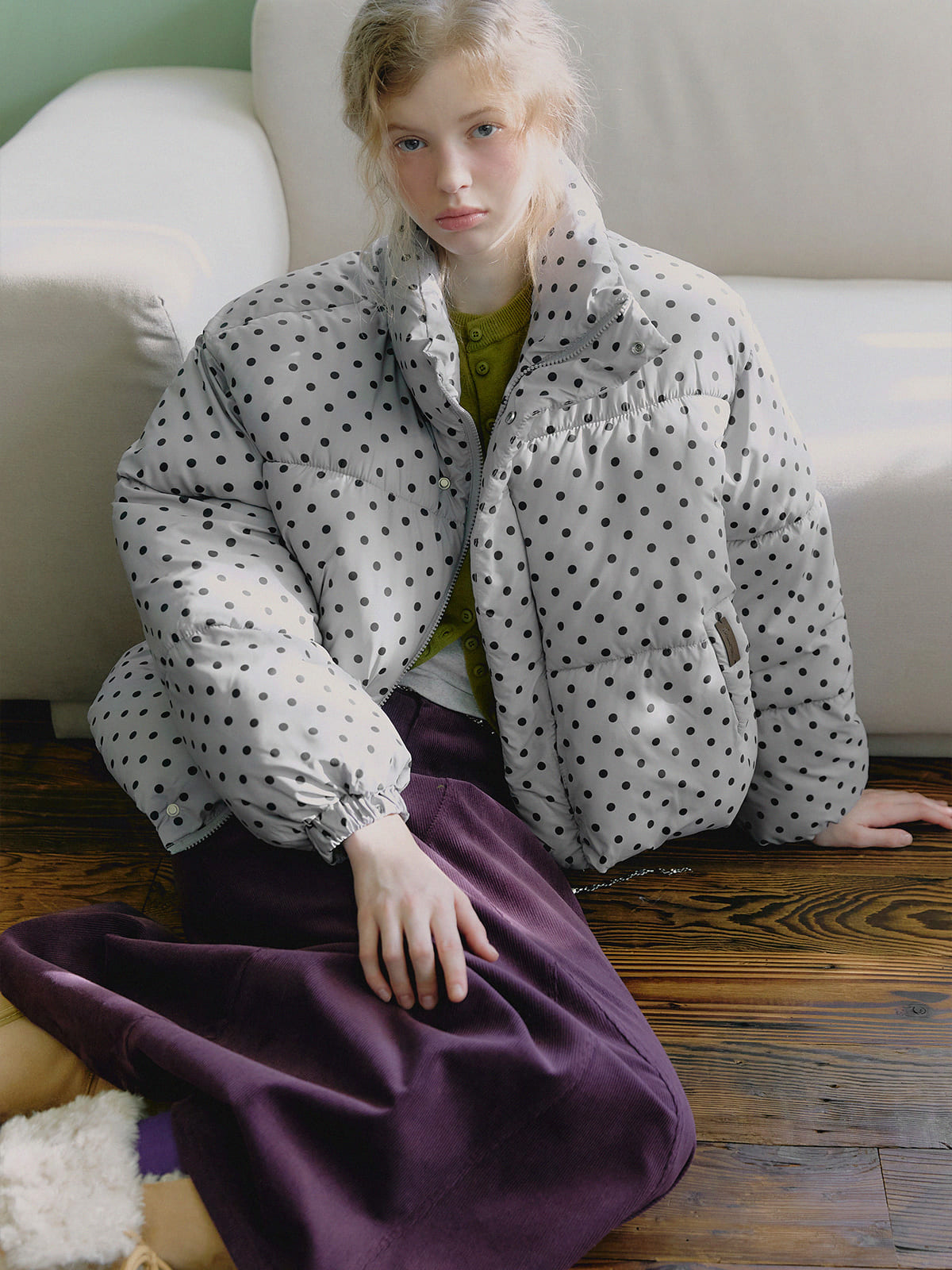 Shaco Dot Short Padded Jumper