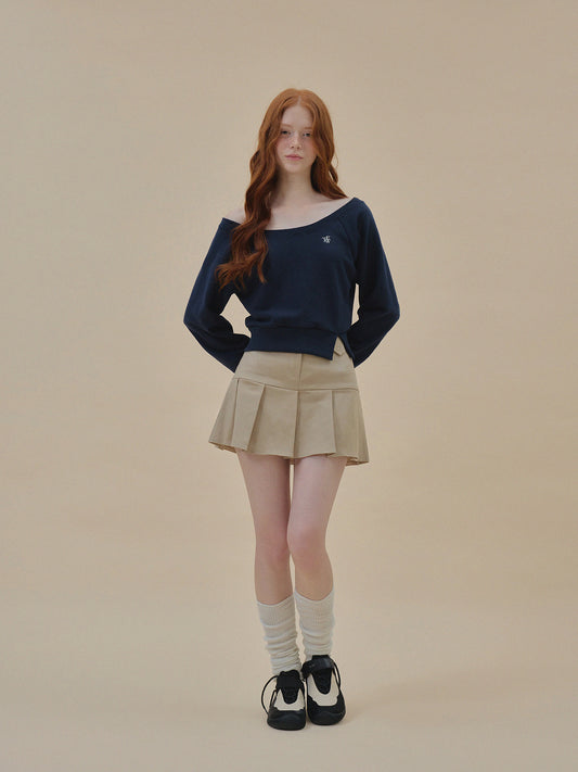 Chic High-Waist Pleated Mini Skirt