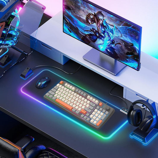 Wired Mechanical Gaming Keyboard Maijia K82, 94 Keys, Backlit Luminous Design