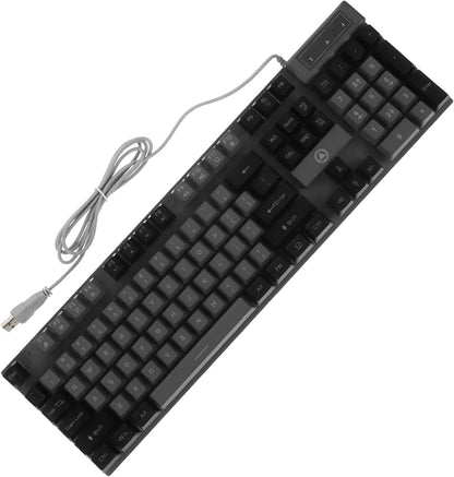 Wired Mechanical RGB Gaming Keyboard – Full Size USB