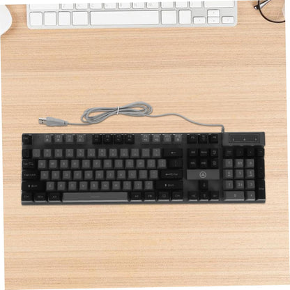 Wired Mechanical RGB Gaming Keyboard – Full Size USB
