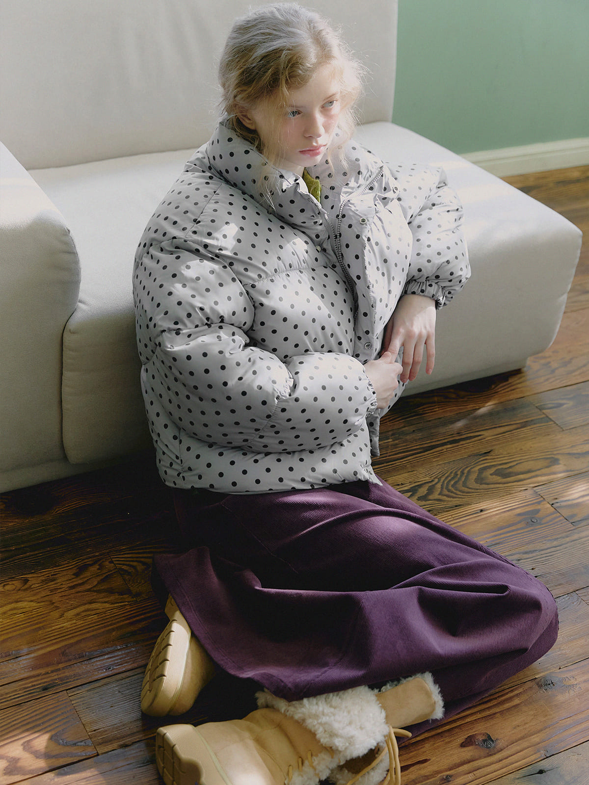 Shaco Dot Short Padded Jumper