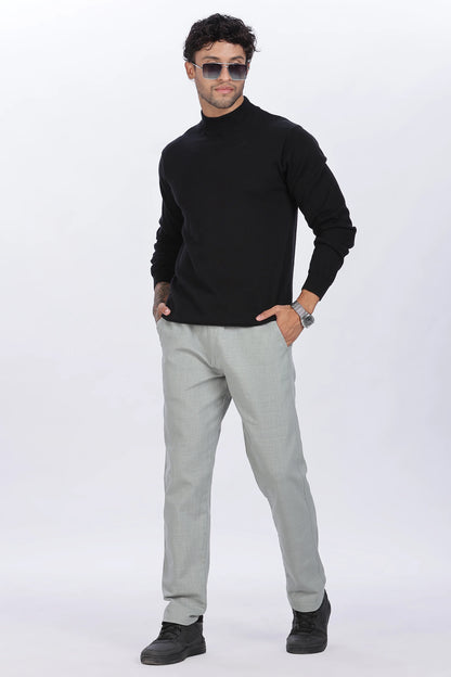 Light Green Linen Trousers 100% Linen, Minimal & Relaxed Style