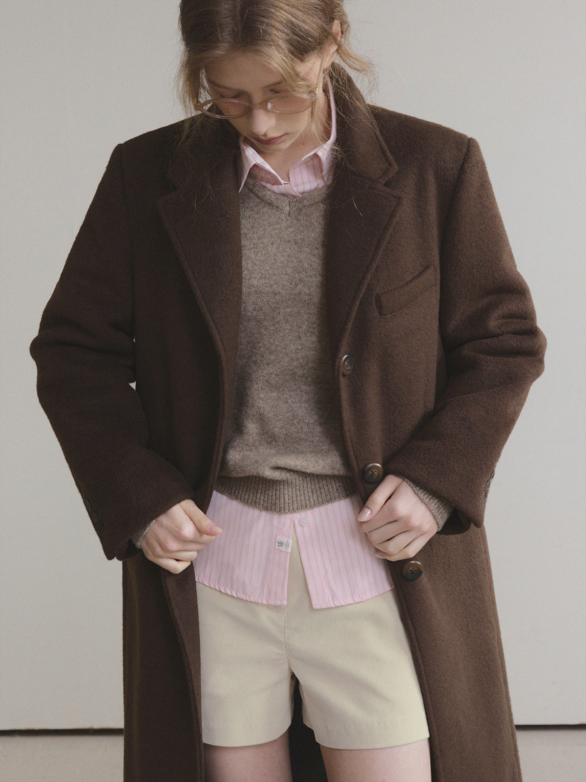 Hughes Stripe Cuffs Long-Sleeve Shirt