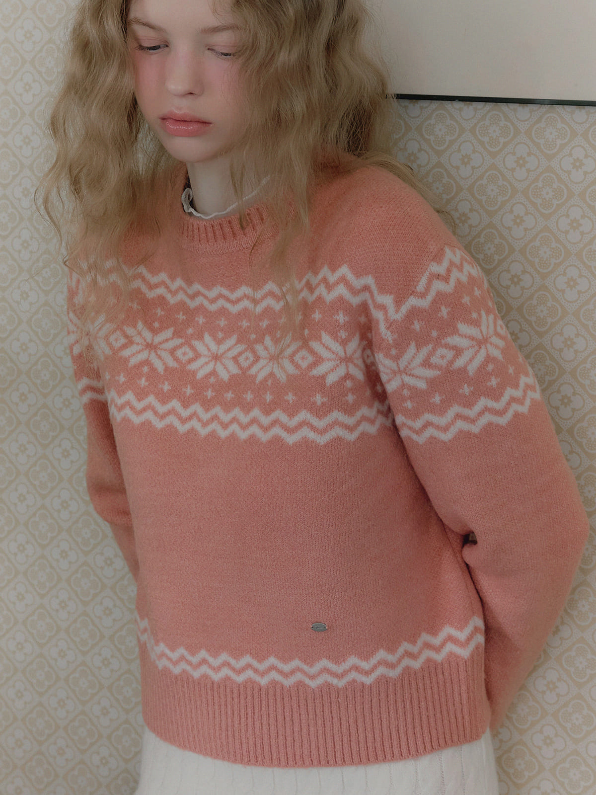 Bemon Snowflake Round Knit