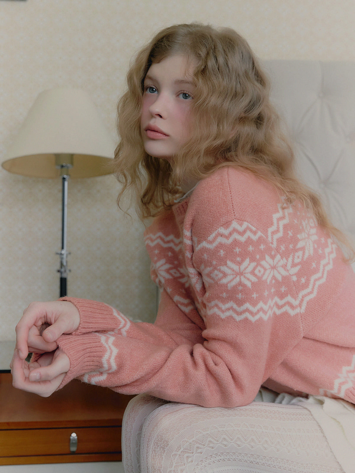 Bemon Snowflake Round Knit