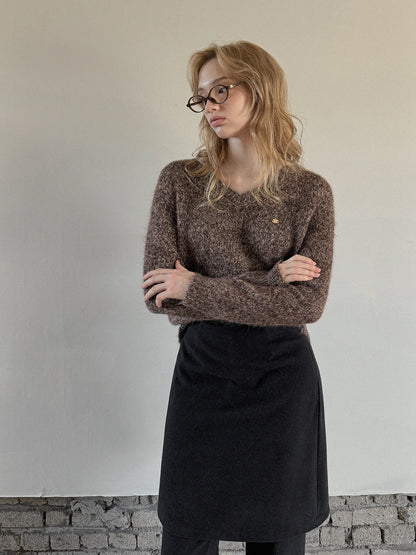 Dupe Mixed Loose-Fit Knit
