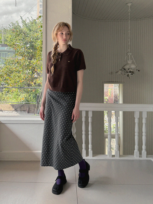 Ribel Soft Collar Knit Tee