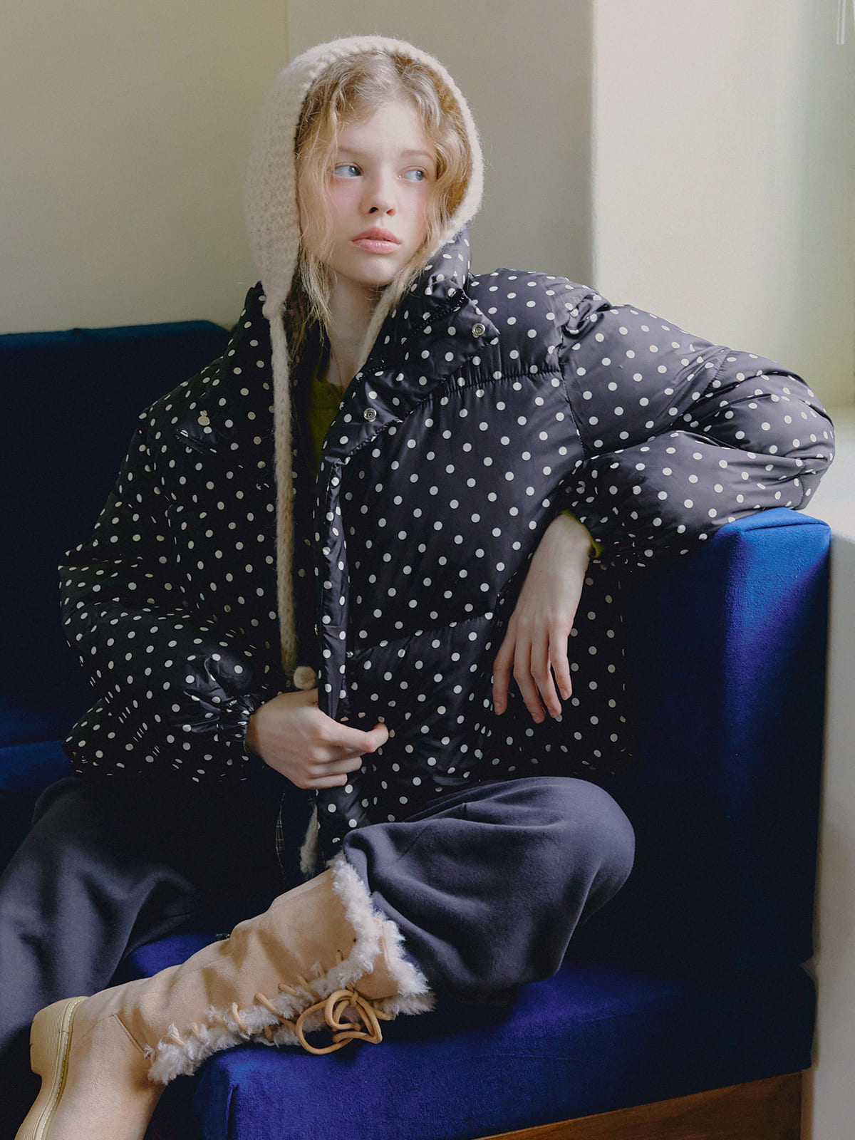 Shaco Dot Short Padded Jumper